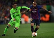 Vidal enjoyed one of his best performances for Barcelona to date, excelling in midfield